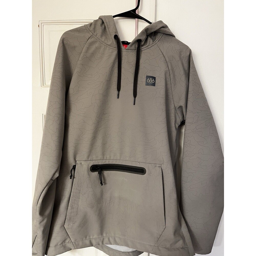 686 InfiDry Thermal “Warm” SoftShell Mens Small  10K/10K Gray